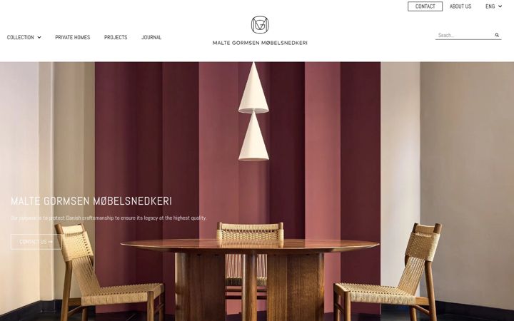 Screenshot of maltegormsen.com