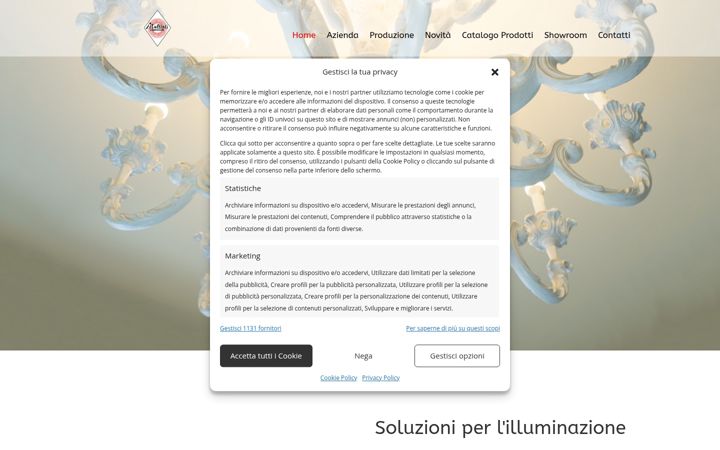 Screenshot of maltintilampadari.com