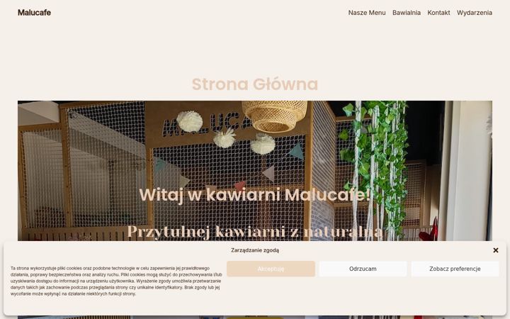 Screenshot of malucafe.pl