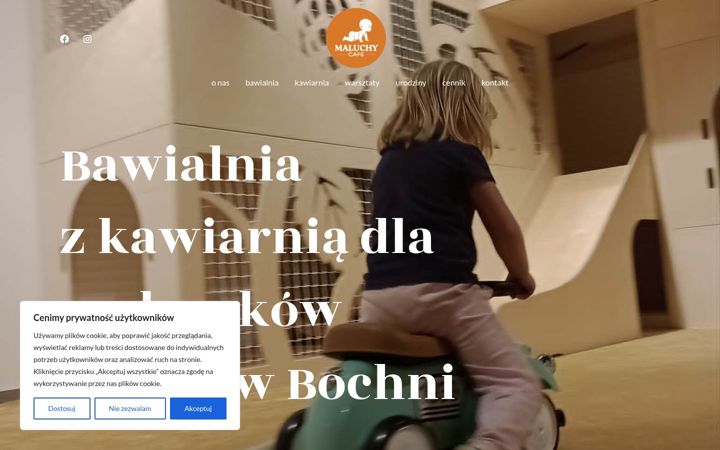 Screenshot of maluchycafe.pl