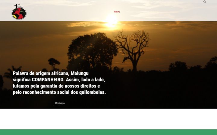 Screenshot of malungu.org