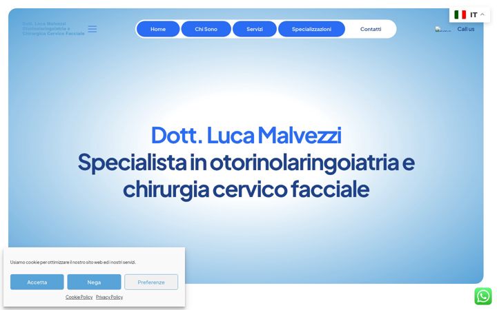 Screenshot of malvezziluca.eu