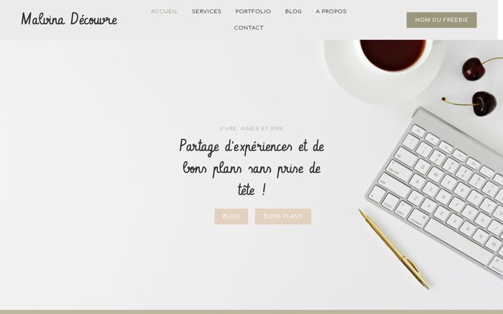 Screenshot of malvinadecouvre.fr