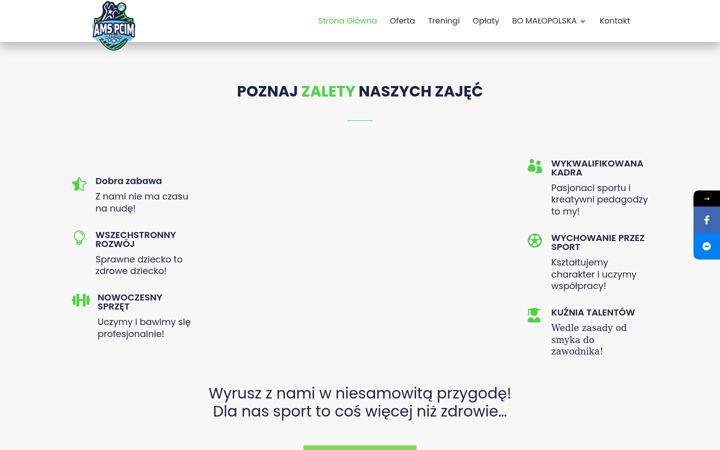 Screenshot of malysportowiec.pl