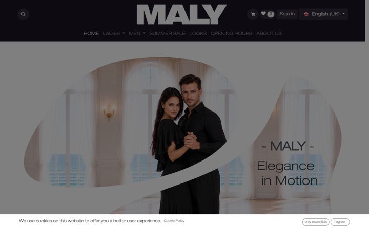 Screenshot of malystore.com