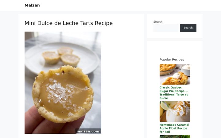 Screenshot of malzan.com