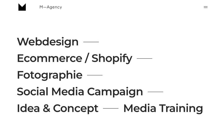 Screenshot of mam-agency.de