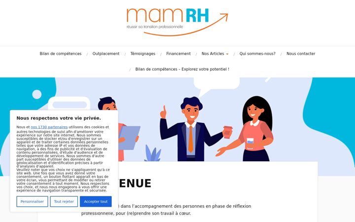 Screenshot of mam-rh.fr