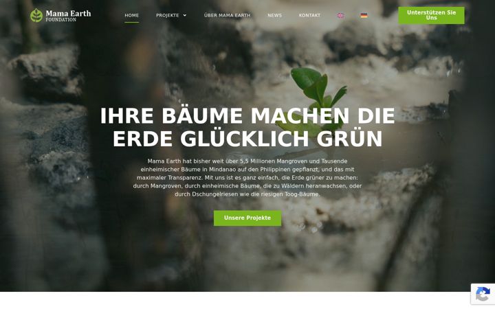 Screenshot of mama-earth.de
