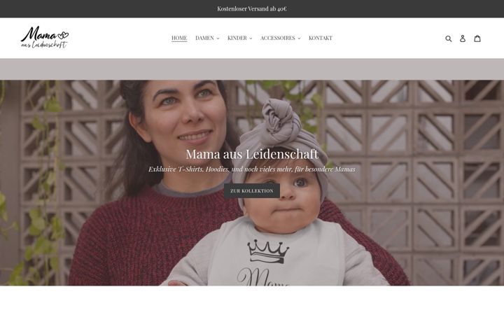 Screenshot of mamaausleidenschaft.de
