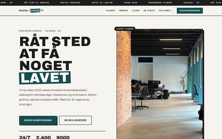 Zrzut ekranu mamaimadeit.dk