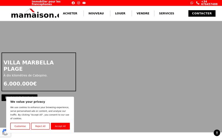 Screenshot of mamaison.es