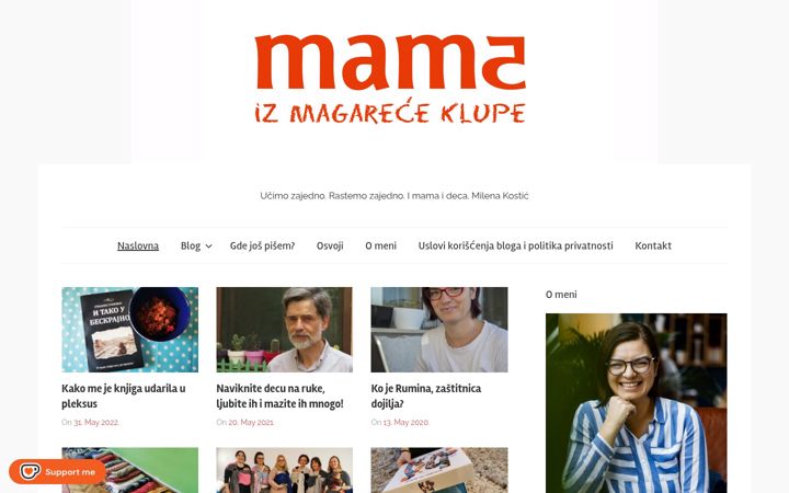 Screenshot of mamaizmagareceklupe.com