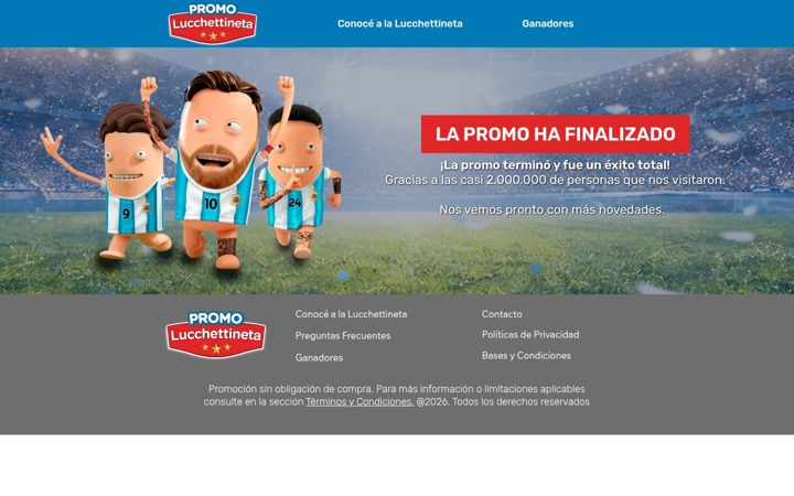 Screenshot of mamalucchetti.com.ar