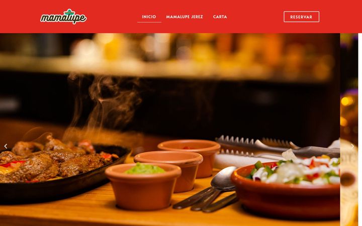 Screenshot of mamalupe.es
