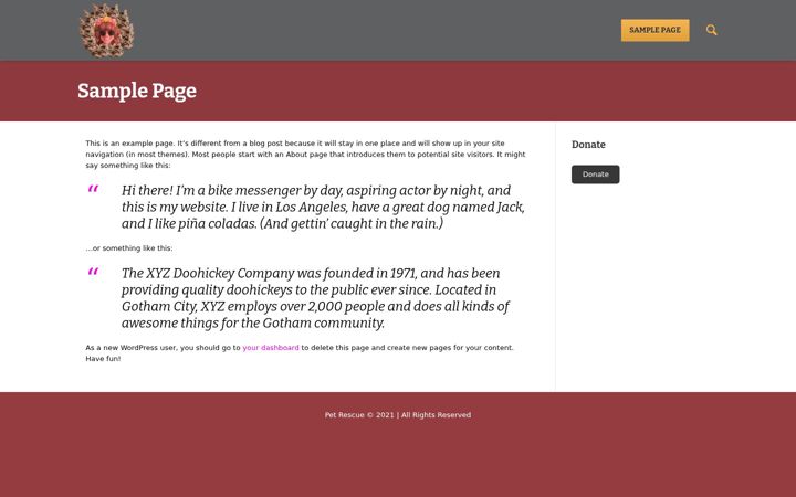 Screenshot of mamascrazycatladyrescue.org
