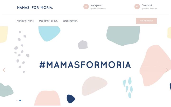 Screenshot of mamasformoria.de