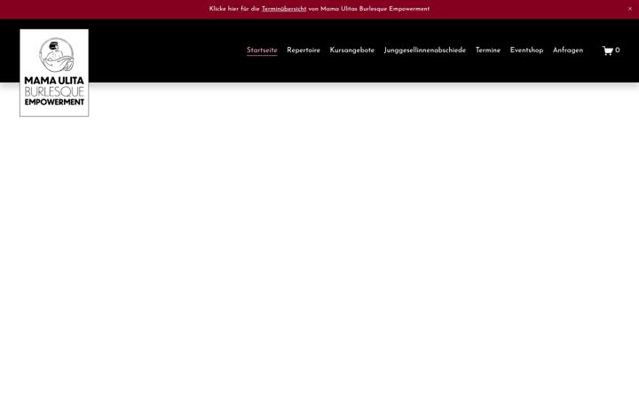 Screenshot of mamaulita.de