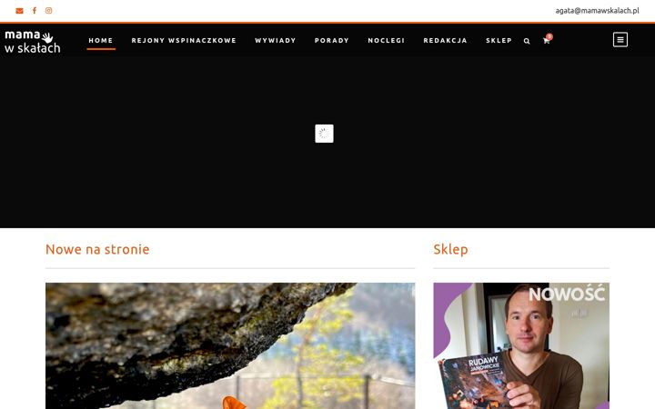 Screenshot of mamawskalach.pl