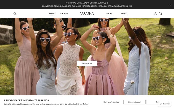 Screenshot of mambastore.pt