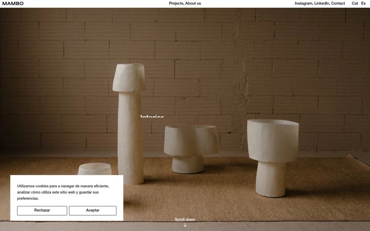 Screenshot of mambostudi.com