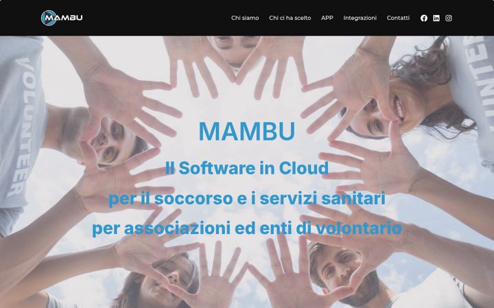 Screenshot of mambu.it