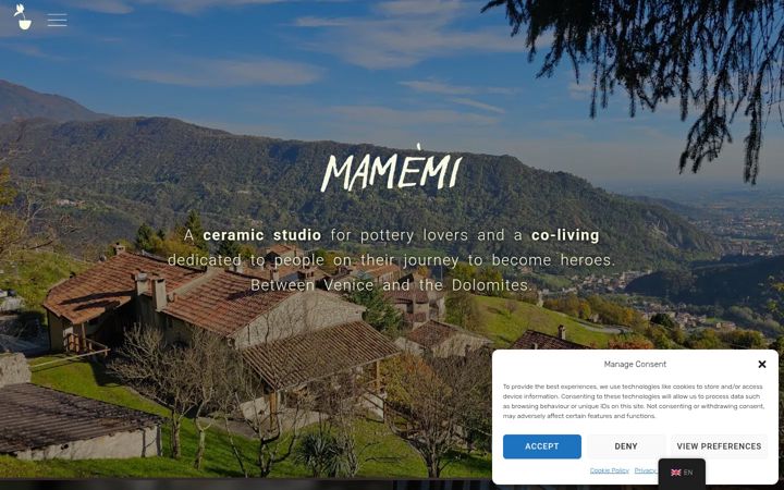 Screenshot of mamemi.it