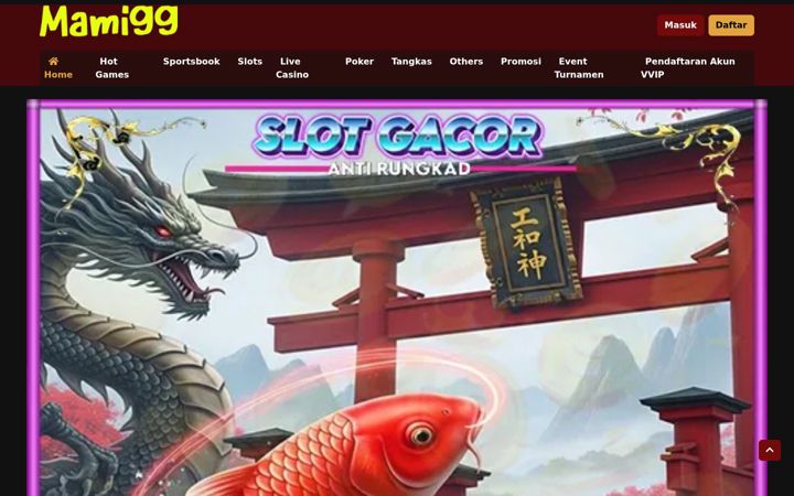 Screenshot of mami99.net