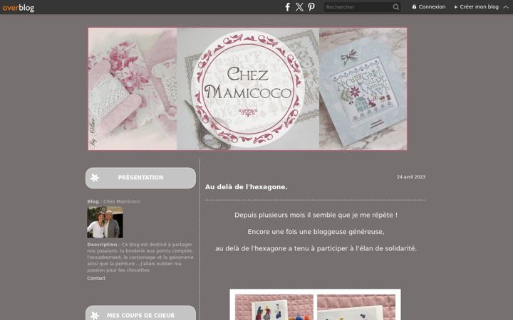 Screenshot of mamicoco.com