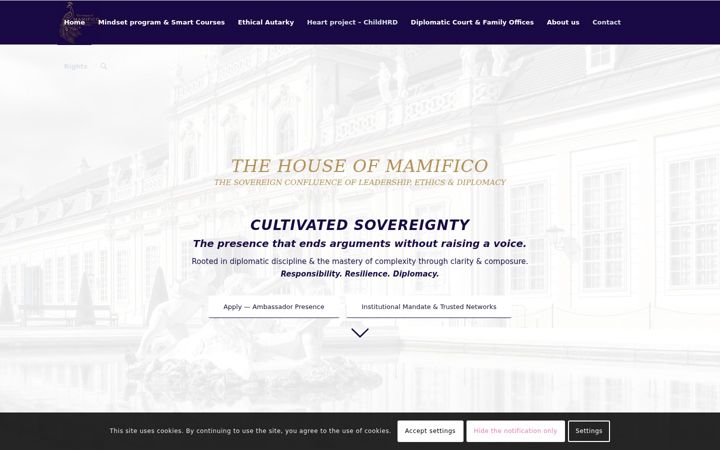 Screenshot of mamifico.com