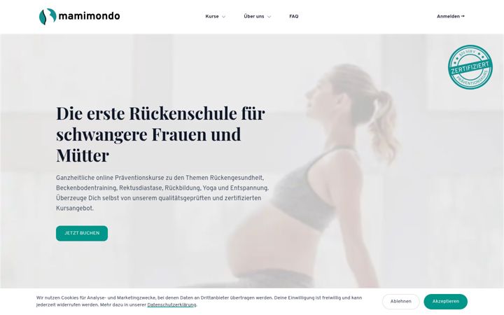 Screenshot of mamimondo.com