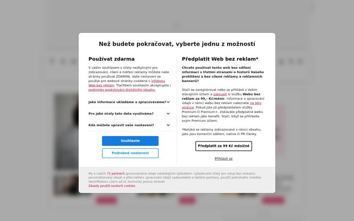 Screenshot of maminka.cz
