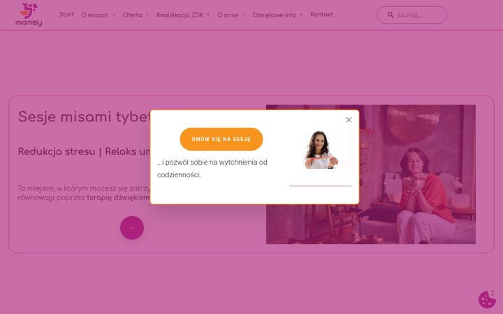 Screenshot of mamisy.pl
