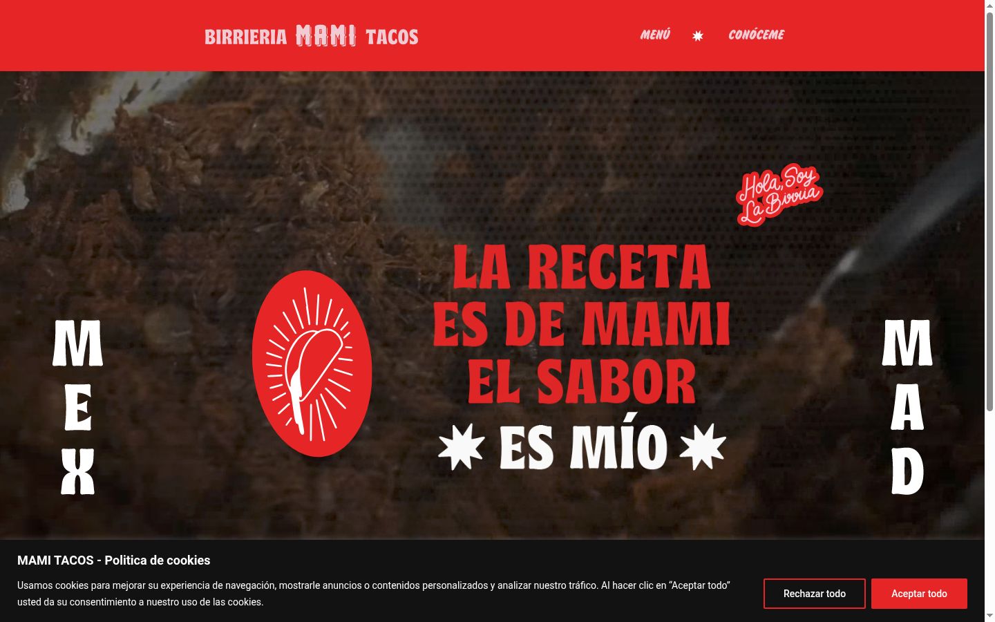 Sutikimo reklamjuostės, rodytos prieš bet kokią sąveiką, ekrano kopija