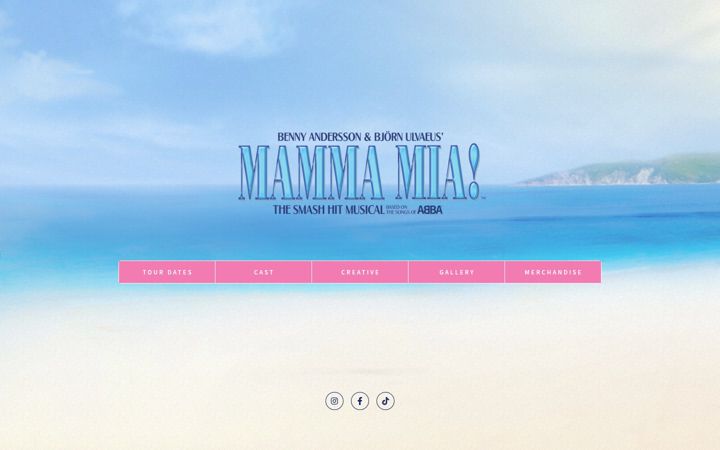 Screenshot of mammamiabway.com
