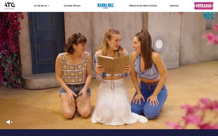 Screenshot of mammamiaelmusical.es