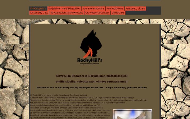 Screenshot of mammanpojat.com