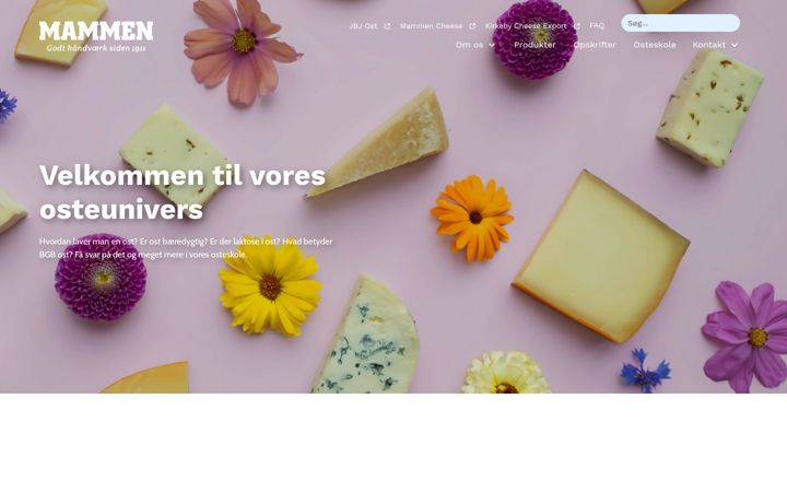 Screenshot of mammenost.dk
