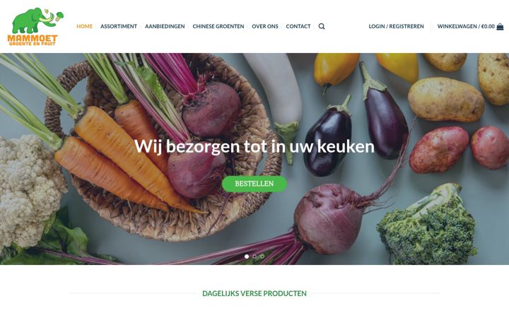 Screenshot of mammoetgroenteenfruit.com