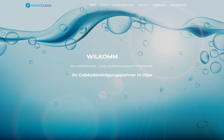 Екранна снимка на mamo-clean.de