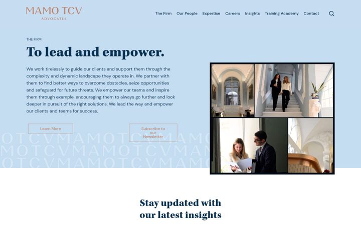 Screenshot of mamotcv.com