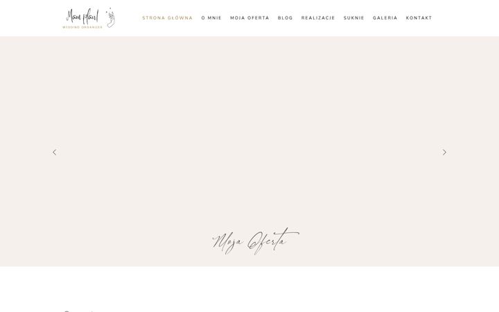 Screenshot of mamplanwedding.pl