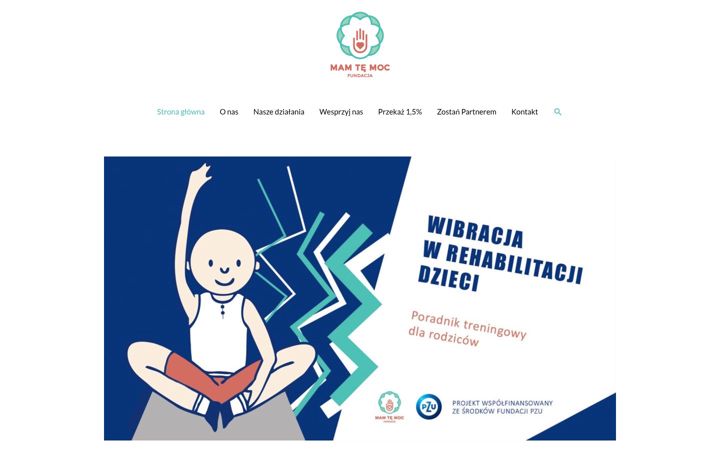Screenshot of mamtemocfundacja.pl