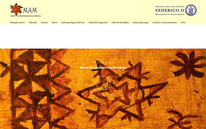 Screenshot of mamunina.it
