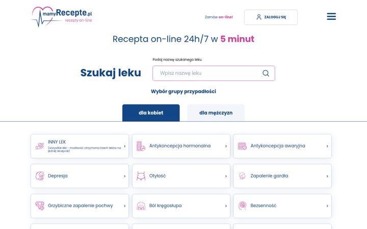 Screenshot of mamyrecepte.pl