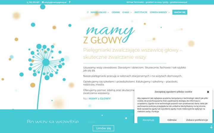 Screenshot of mamyzglowy.pl