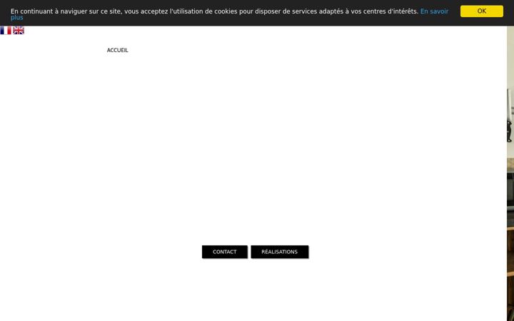 Screenshot of mana-construction.com