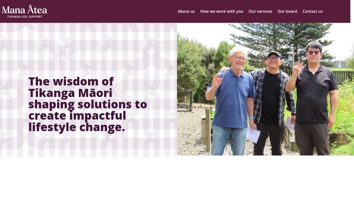 Screenshot of manaatea.nz