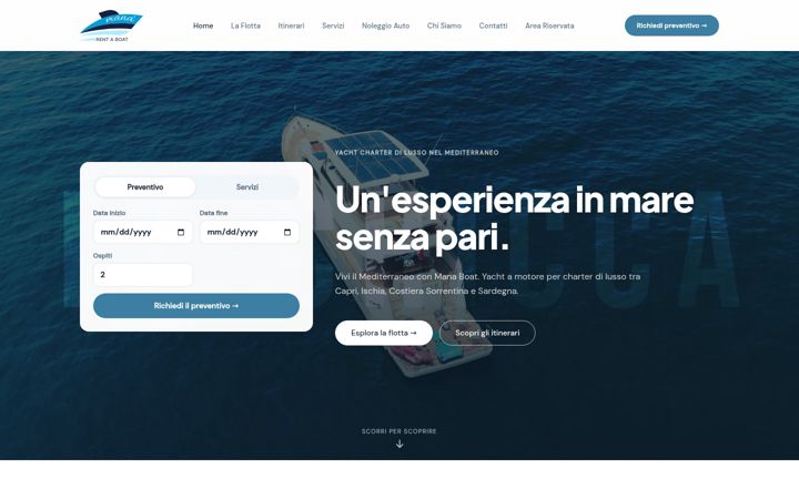 Screenshot of manaboat.eu