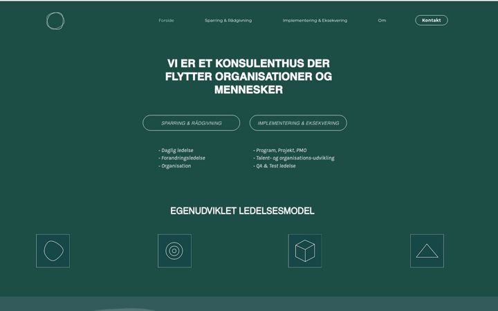 Screenshot of managementandmindset.dk
